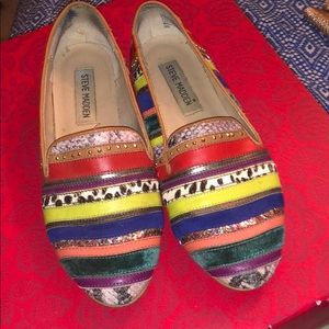 Steve Madden Multi Color Loafers
